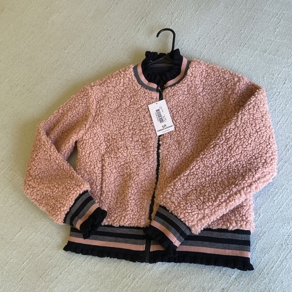 🌼 NWT Urban Savage Sherpa zip up jacket - Picture 6 of 12